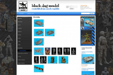 Eshop Blackdog - vojenské modely, sběratelské figurky
