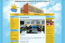 Nový web ZŠ profesora Švejcara