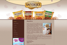 Preclíky Snyders - tvorba webu