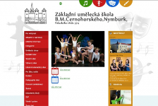 Stránky ZUŠ Nymburk