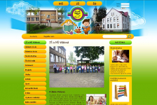 Web ZŠ a MŠ Višňová, Frýdlant